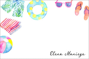 Beach Themed all occasion gift tag