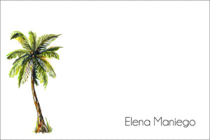 Coconut Tree all occasion gift tag