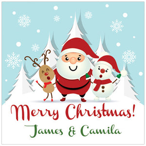 Santa Gang Holiday GIft Tag