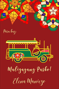 Ang Ating Dyip Christmas Gift Tag