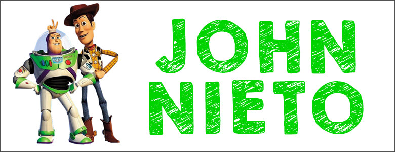 Woody and Buzz Toy Story Kiddie Name Label