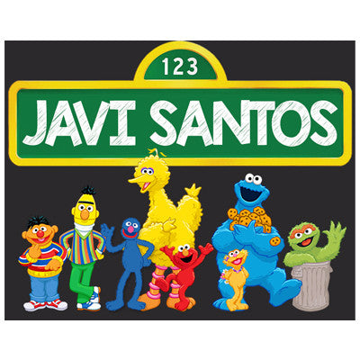 Sesame Street Kiddie Label