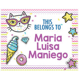 Girly Badges Kiddie Label