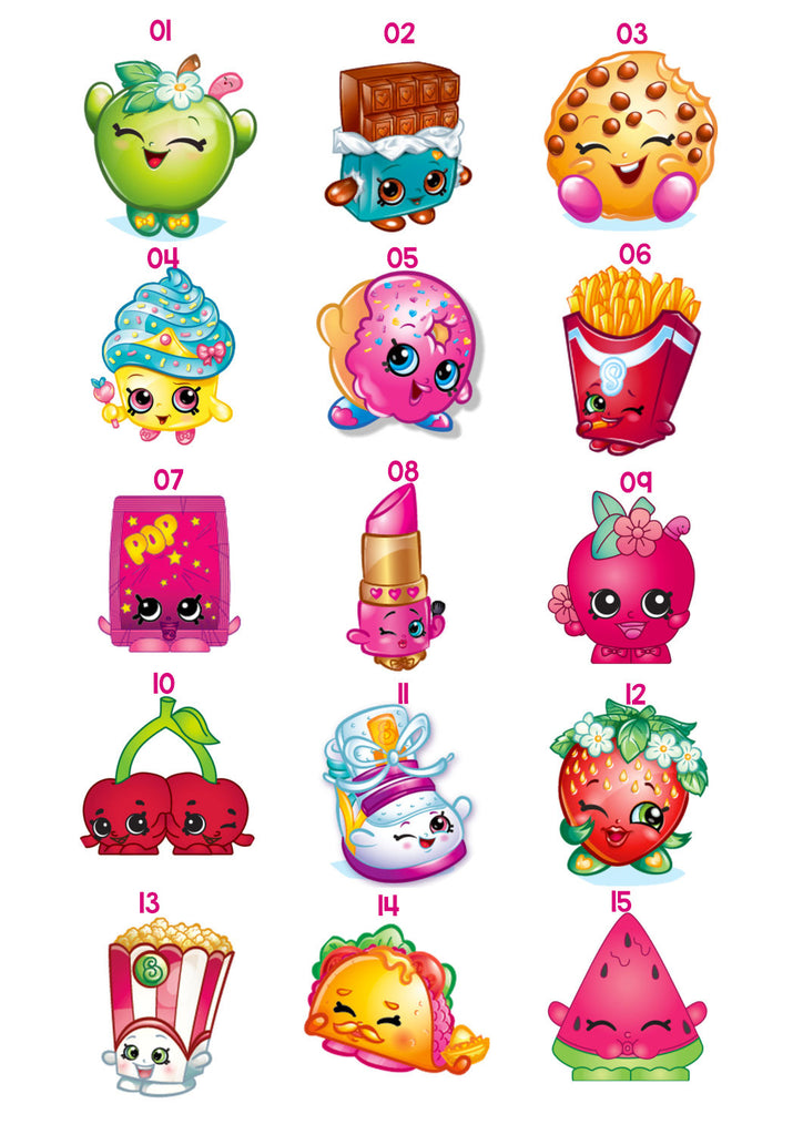 Shopkins Kiddie Label