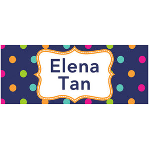 Polka Dots Kiddie Label