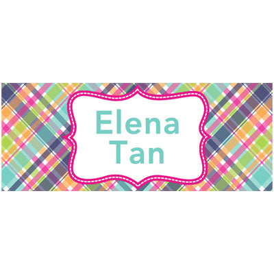 Adorable Stripes Kiddie Label