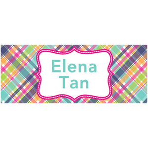 Adorable Stripes Kiddie Label