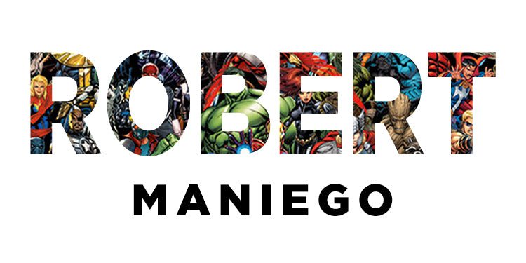 Marvel Letters Themed Kiddie Label