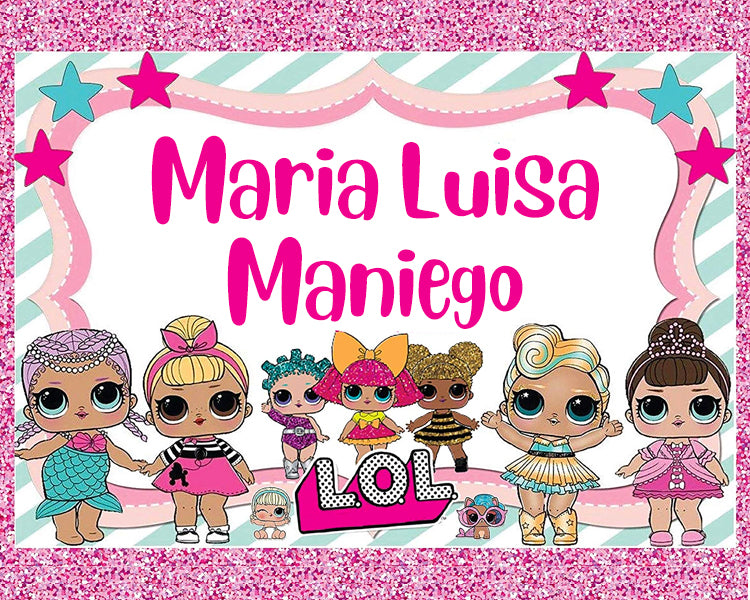 LOL Themed Kiddie Label