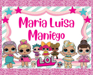 LOL Themed Kiddie Label