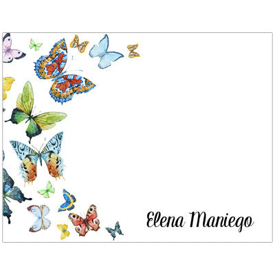 Butterfly Explosion Themed Boxed Note Cards