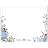 Succulent Hues Personalized Note Cards