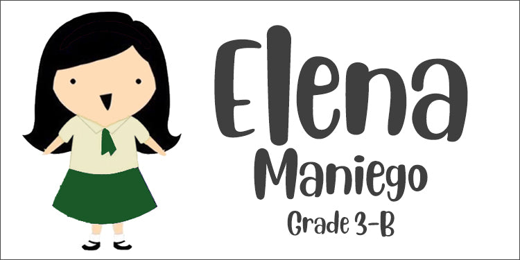 Miriam College School Themed Sticker Label