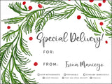 Christmas Delivery Card 4