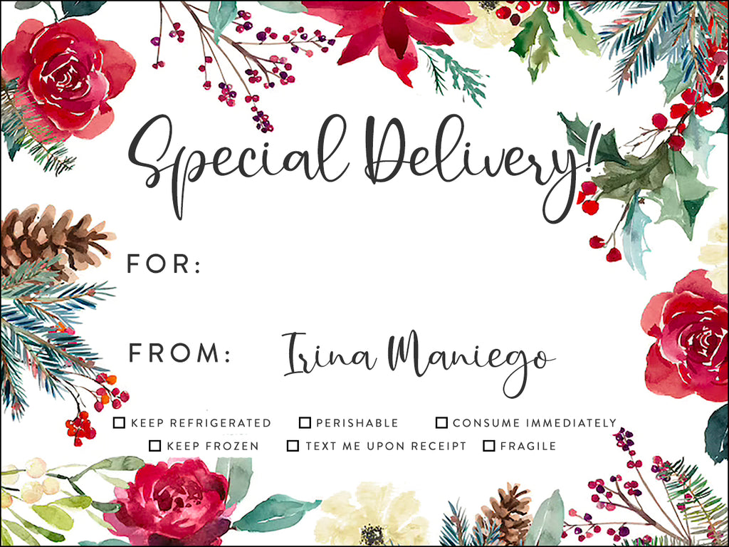 Christmas Delivery Card 9