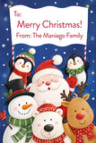 Merry Friends Christmas Holiday Gift Tag