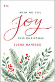 Artsy Joy Christmas Holiday Gift Tag