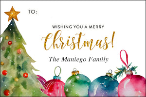 Decors and a Tree Gift Tag