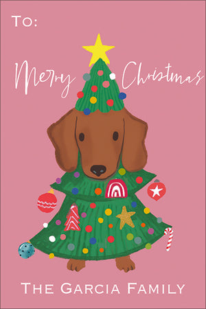 Paw-some Holidays Christmas Gift Tag