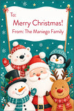 Christmas Characters Personalized Holiday Gift Tags