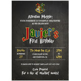 Harry Potter Themed Birthday Invitation