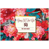 Floral Chinese New Year Gift Tag