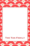 Chinese Fan Pattern Gift Tag
