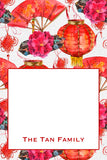 Chinese Blossom with Lantern Gift Tag
