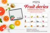 Fruit Series Watercolor Exclusive Note Card Set