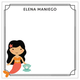 Mermaid Kiddie Gift Tag
