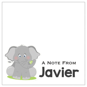 Cutie Elephant Kiddie Gift Tag