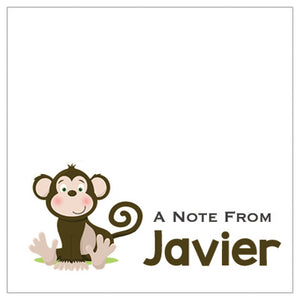 Cutie Monkey Kiddie Gift Tag