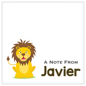 Cutie Lion Kiddie Gift Tag