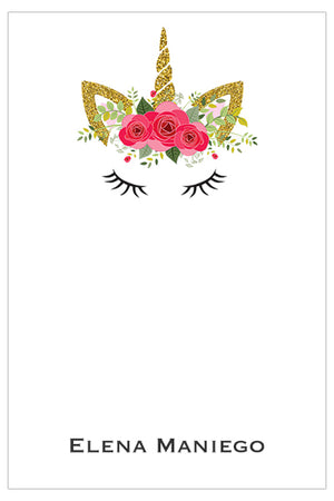 Unicorn Crown Kiddie Gift Tag