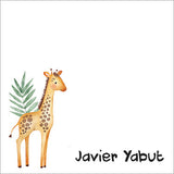 Cute Giraffe Kiddie Gift Tag
