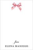 Pink Ribbon Kiddie Gift Tag