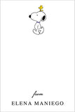 Snoopy Kiddie Gift Tag