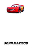 Cars Lightning McQueen Gift Tag