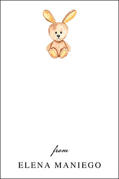 Cute Bunny gift tag