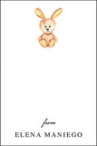 Cute Bunny gift tag