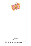 Cute Butterfly gift tag