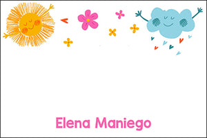 Happy Weather gift tag