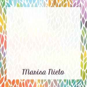 Rainbow Leaf All Occasion Gift Tag