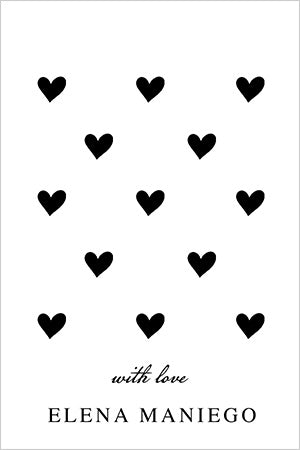 Classic Hearts Gift Tag