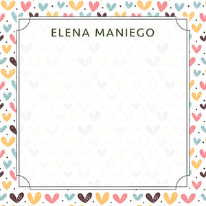 Pretty Hearts All Occasion Gift Tag