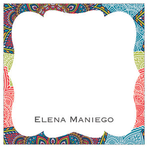 Funky Vintage Gift Tag