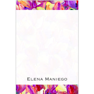Fuschia Floral Gift Tag