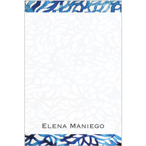Blue Vines Gift Tag