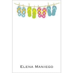 Cute Flip Flops Gift Tag