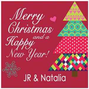 Christmas Gifty Tree Holiday GIft Tag